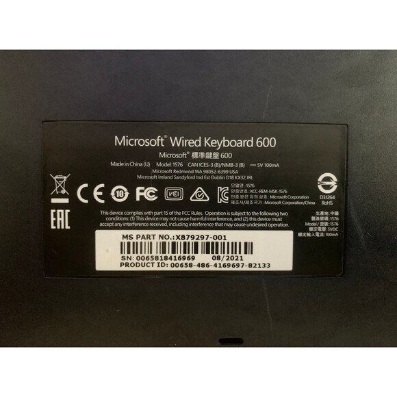 Black Perixx PERIBOARD-612 wireless ergonomic split keyboard - Picture 5 of 5